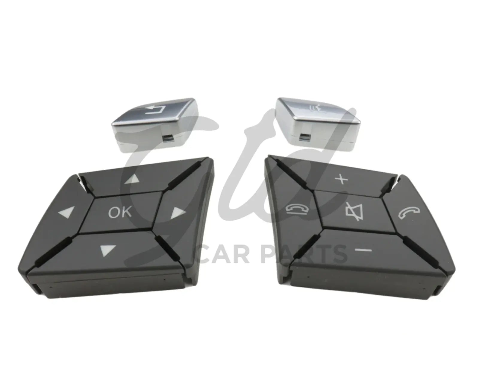 Botões Volante Cinza Escuro Mercedes-Benz Classe ML GL Classe G W166 W463 2011-2018 Versão 2