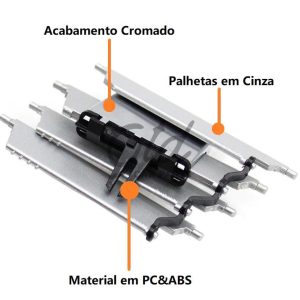 Alternative view of KIT Reparação Grelha Ventilação Frontal Esquerda Mercedes-Benz Classe E W212 Sedan 2013-2015