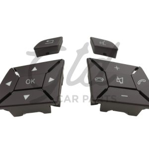 Botões Volante Moka Mercedes-Benz Classe C E GLK CLA GLA B CLS SLK SLC W204 W207 W212 W117 W246 W172