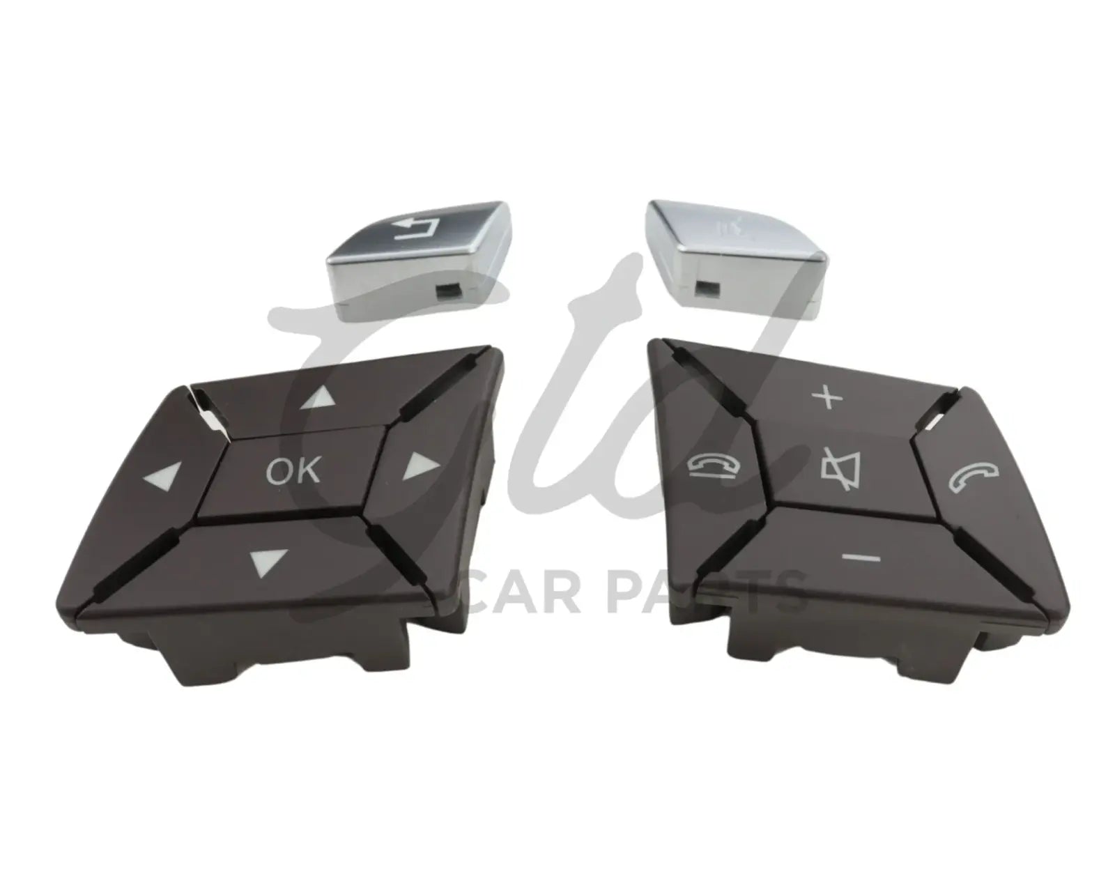 Botões Volante Moka Mercedes-Benz Classe C E GLK CLA GLA B CLS SLK SLC W204 W207 W212 W117 W246 W172