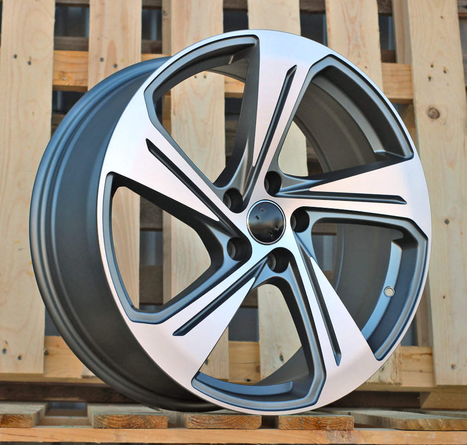 Jante Audi 19x8 ET40 5x112 - Grey Polished Matt