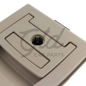 Alternative view of Puxador Tampa da Mala Bege BMW X5 X6 E70 E71 2007-2013 C/ Fechadura