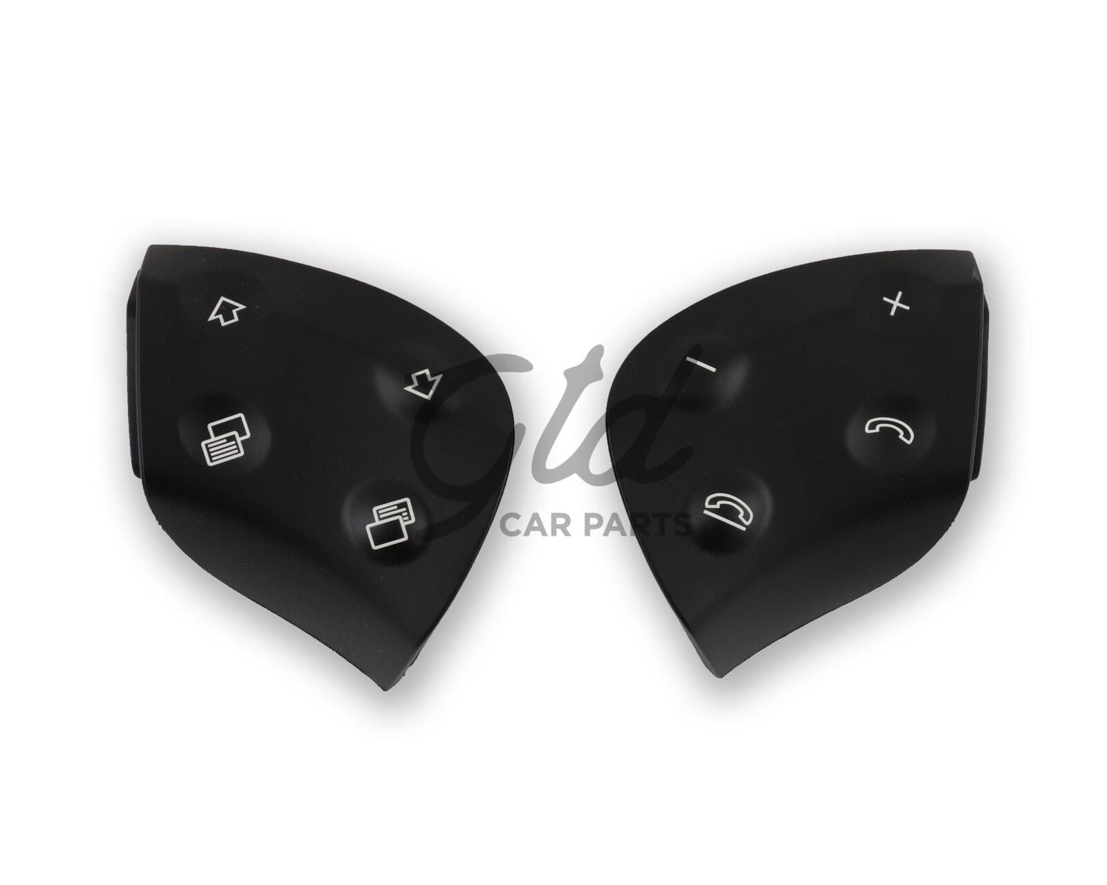 Botões Volante Pretos Mercedes-Benz Classe C W203 2001-2007