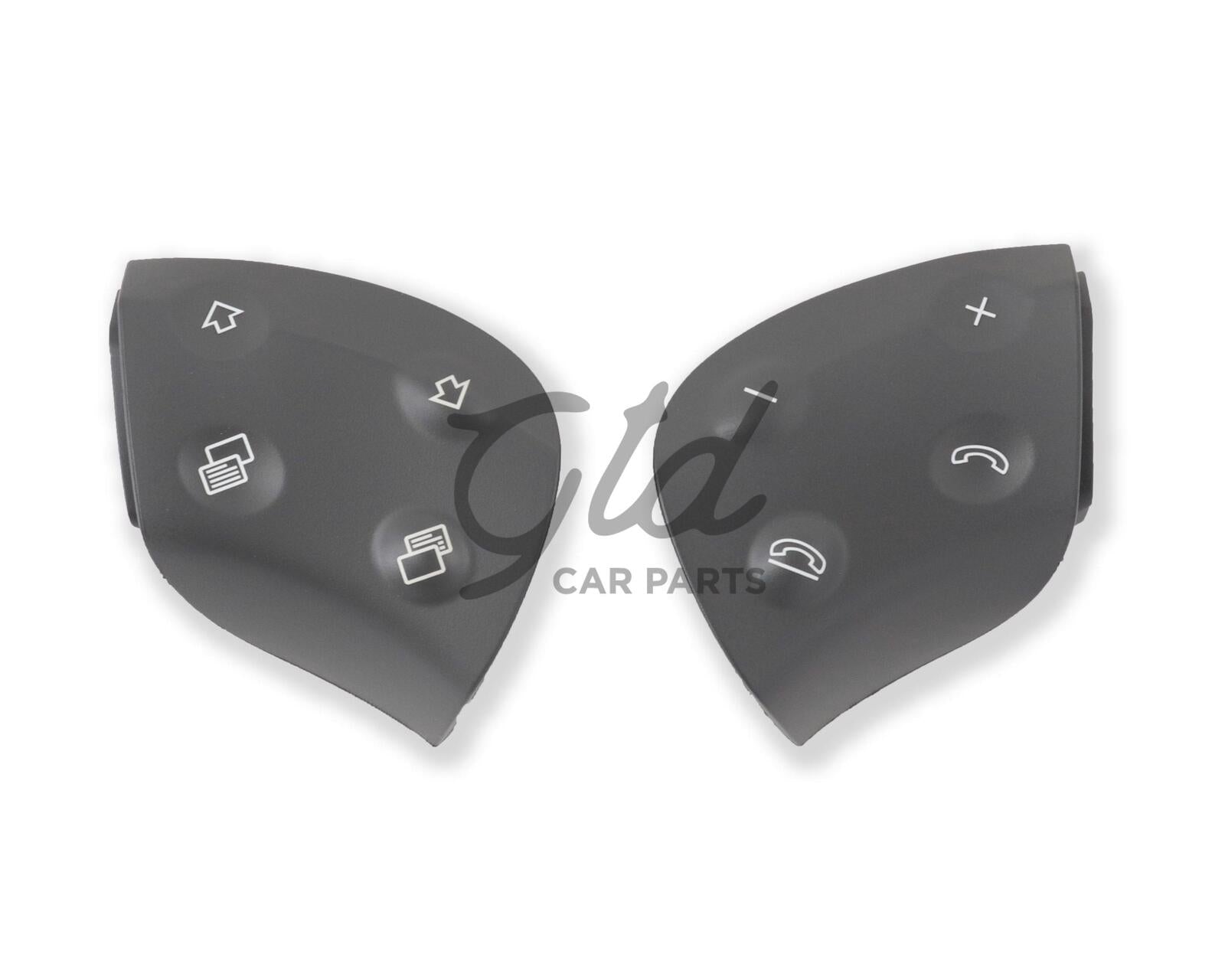 Botões Volante Cinza Escuro Mercedes-Benz Classe C W203 2001-2007