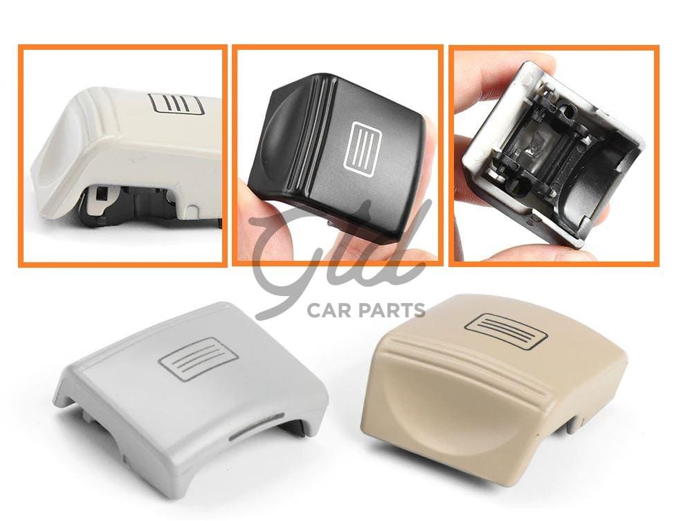 Botão Teto de Abrir Cinza Mercedes-Benz Classe C W204 GLK 2007-2012 - Image 3