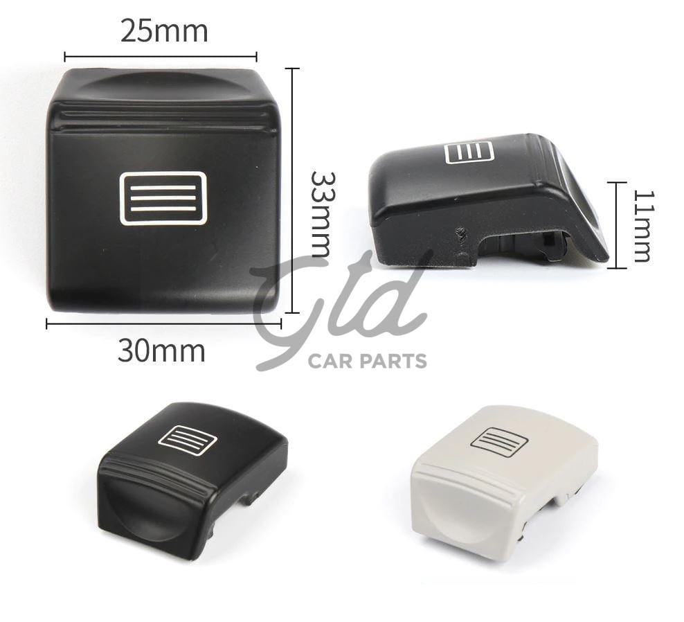Botão Teto de Abrir Bege Escuro Mercedes-Benz Classe C W204 GLK 2007-2012 - Image 2