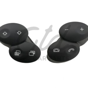 Botões Volante Preto Mercedes-Benz Class C CLS CLK W211 W219 W209 2001-2011