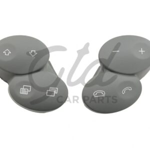 Botões Volante Cinza Mercedes-Benz Class C CLS CLK W211 W219 W209 2001-2011
