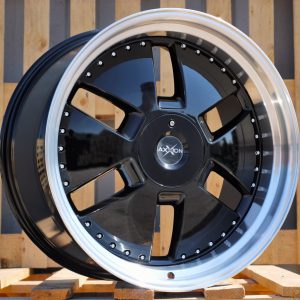 Jante Mercedes 20x9 ET30 5x112 - Black+Polished Lip