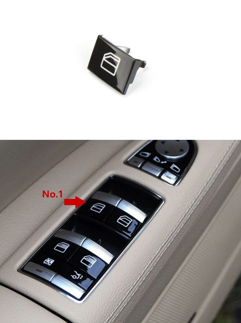 Botões P/ Comutador de Vidros Condutor Mercedes-Benz Classe S W221 2009-2013-Todos - Image 13