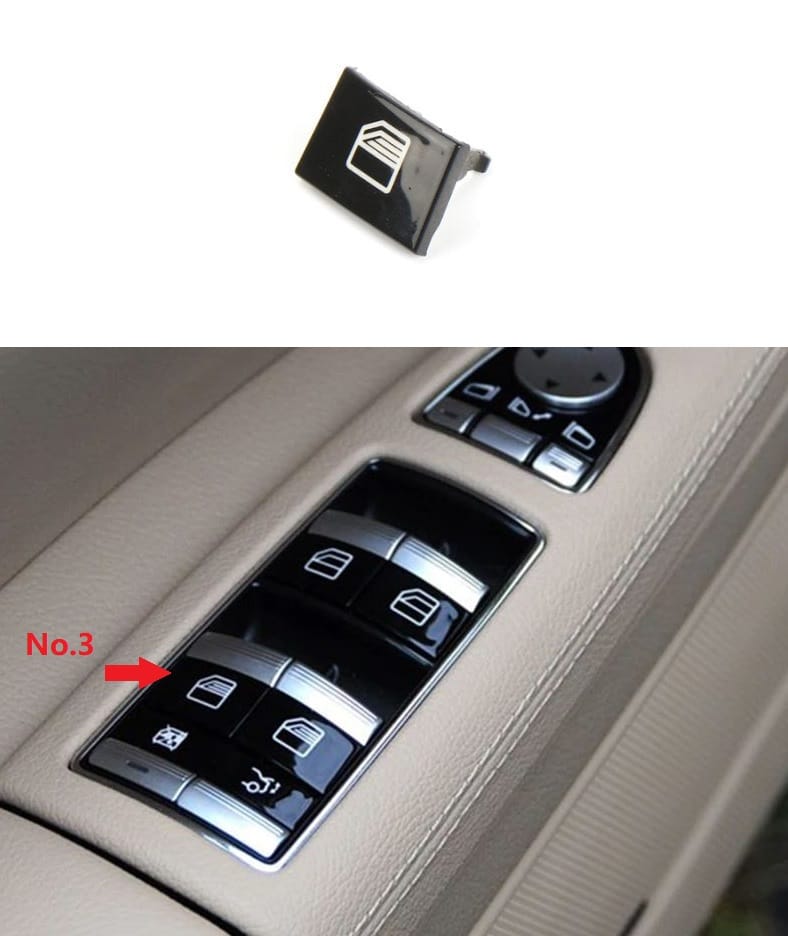 Botões P/ Comutador de Vidros Condutor Mercedes-Benz Classe S W221 2009-2013-Todos - Image 11