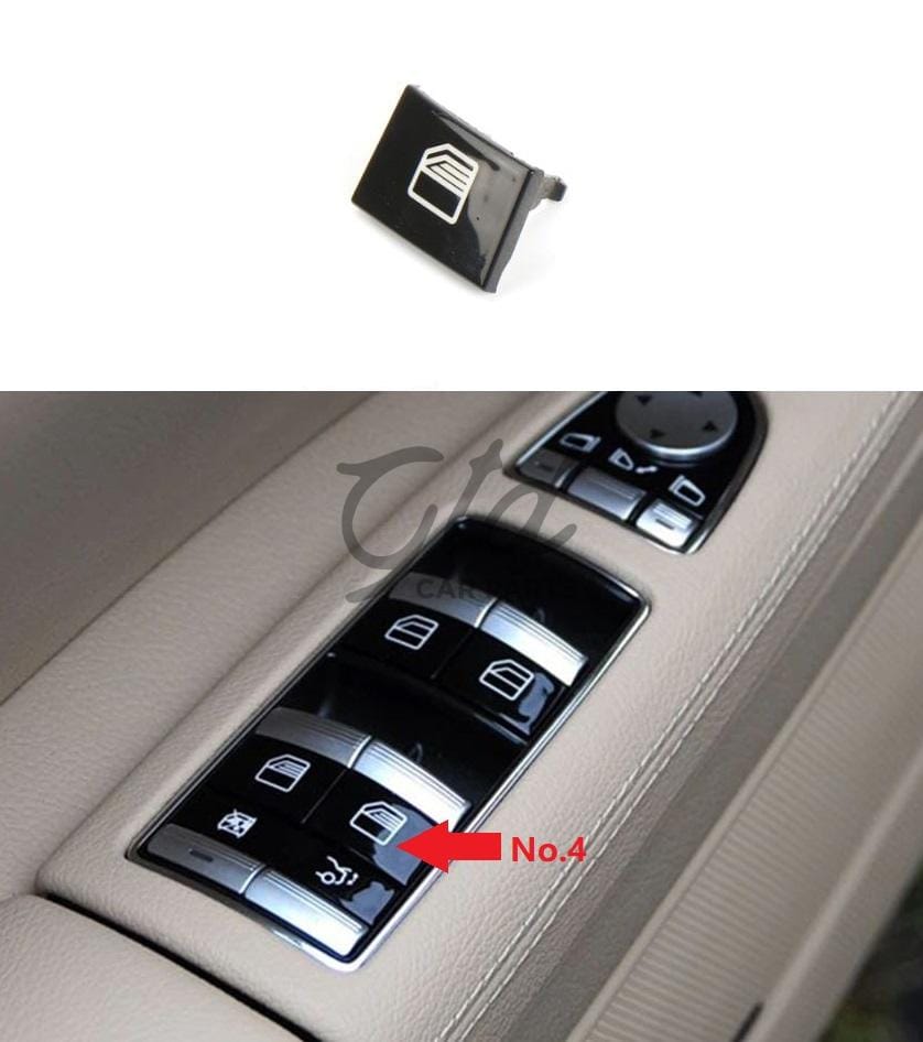 Botões P/ Comutador de Vidros Condutor Mercedes-Benz Classe S W221 2009-2013-Esquerdo (Condutor) - Image 11