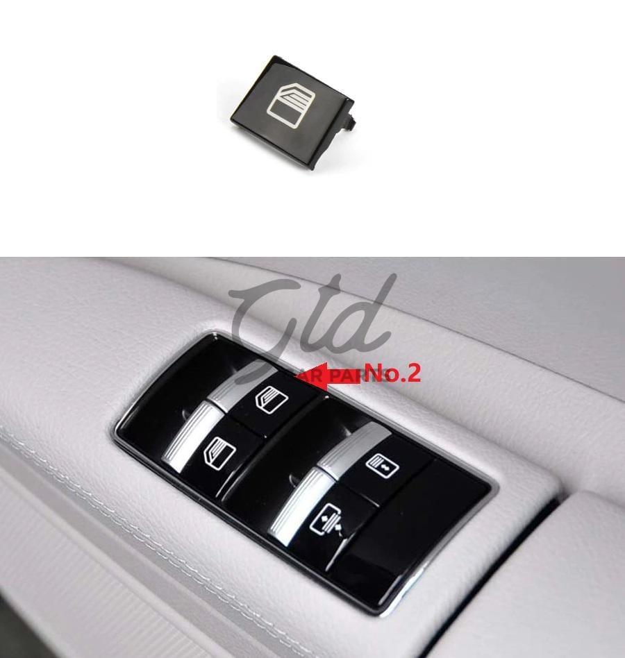 Botões P/ Comutador de Vidros Passageiros Traseiros Mercedes-Benz Classe S W221 2009-2013-Teto Abrir - Image 11