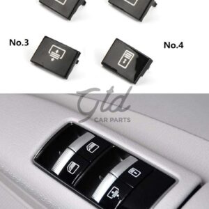 Alternative view of Botões P/ Comutador de Vidros Passageiros Traseiros Mercedes-Benz Classe S W221 2009-2013-Todos