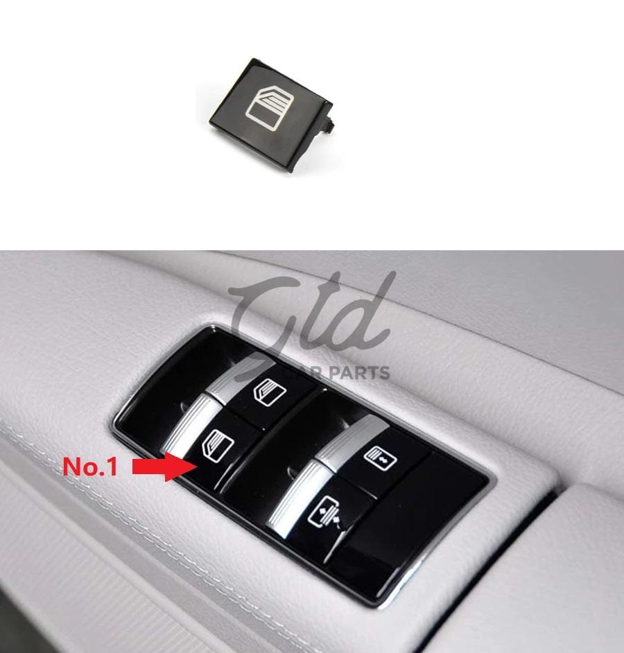 Botões P/ Comutador de Vidros Passageiros Traseiros Mercedes-Benz Classe S W221 2009-2013-Teto Abrir - Image 12