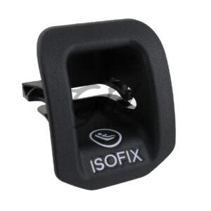 Tampa ISOFIX Preto Mercedes-Benz Classe A B CLA GLA W177 W156 W246 W176 2012-2019