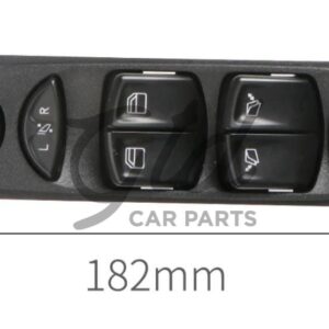 Alternative view of Comutador Vidros Condutor Preto Mercedes-Benz Vito Viano W649 W636 2010-2015 C/ Esp Rebatível