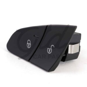 Interruptor Fecho de Portas Esquerdo Preto Porsche Cayenne Panamera 2011-2017