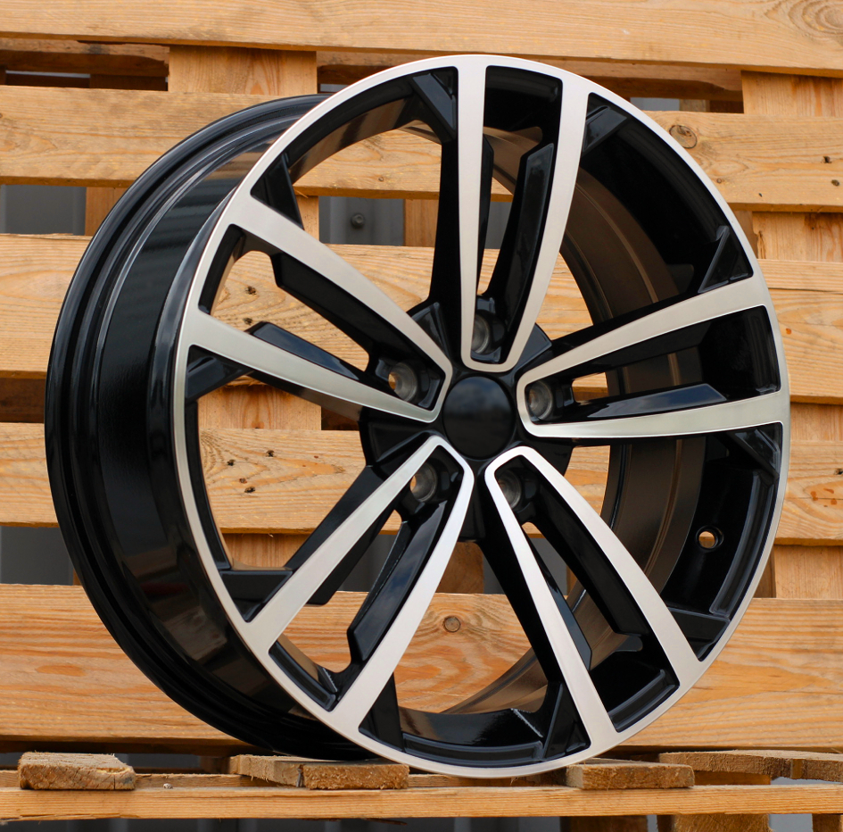 Jante Volkswagen 17x7 ET45 5x112 - Black Polished