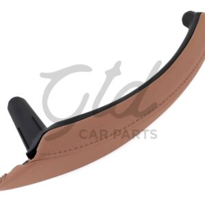 Puxador Castanho Sattel Esquerdo Com Pele BMW X5 X6 E70 E71 2007-2014