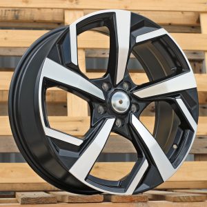 Jante Nissan 19x7,5 ET40 5x114,3 - Black Polished