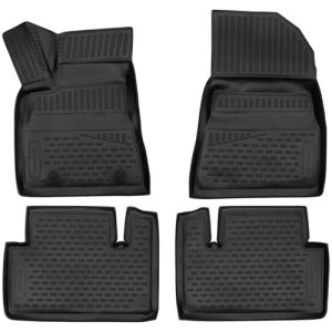 Tapetes Interiores Completos em Borracha Tesla Modelo 3 2019-> - Image 3
