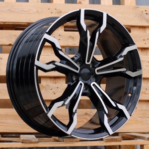 Jante BMW 21x8,5 ET30 5x112 - Black Polished