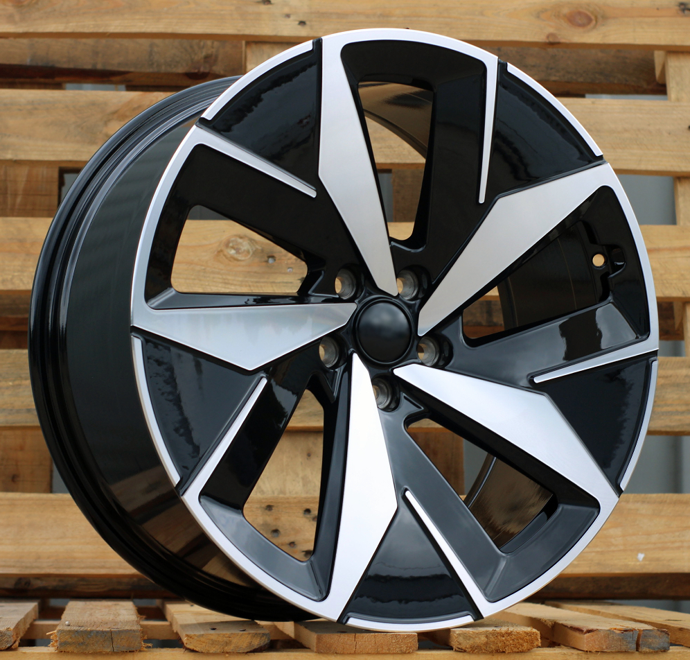 Jante Volkswagen 20x8 ET45 5x112 - Black Polished