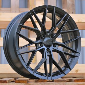 Jante HAXER 17x7,5 ET40 5x100 - Black Half Matt