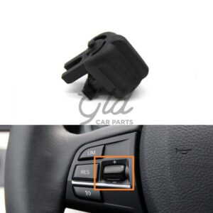 Botões Joystick Volante BMW Série 1 2 3 4 5 5GT 6 7 F20 F30 F36 F10 F06 F07 F01 2010-2017-Esquerdo