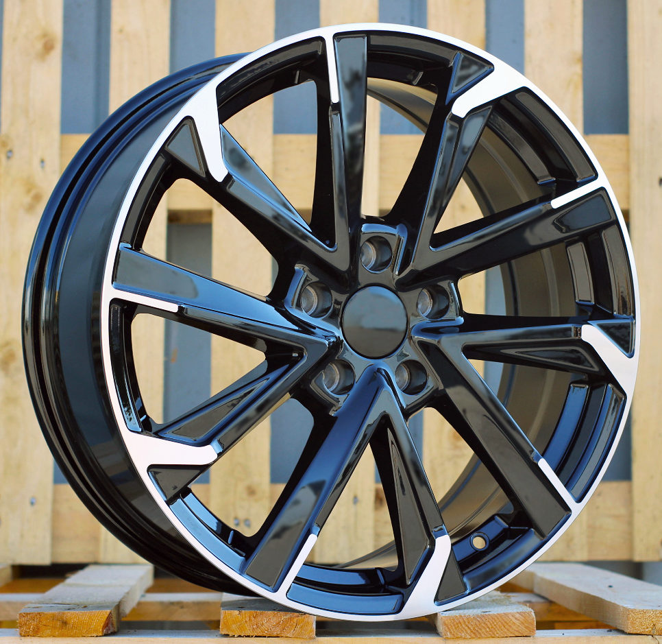 Jante Toyota 18x7,5 ET40 5x114,3 - Black Polished