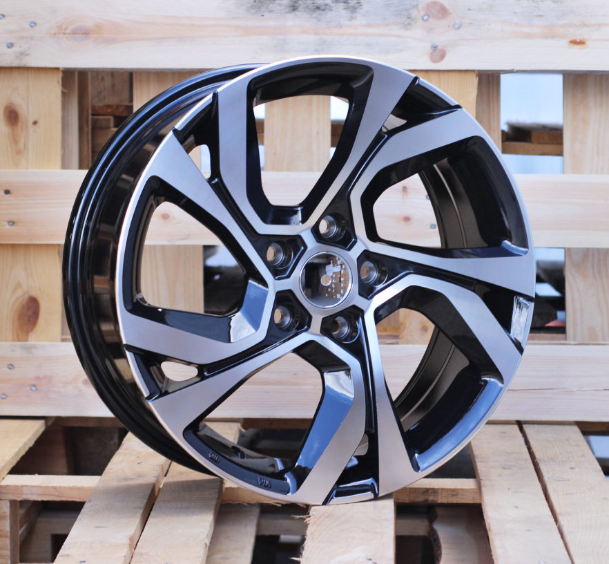 Jante Renault 17x7,5 ET40 5x114,3 - Black Polished