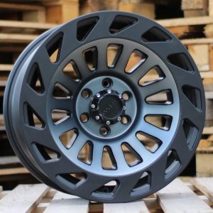 Jante 4X4 17x9 ET20 6x120 - Black Matt
