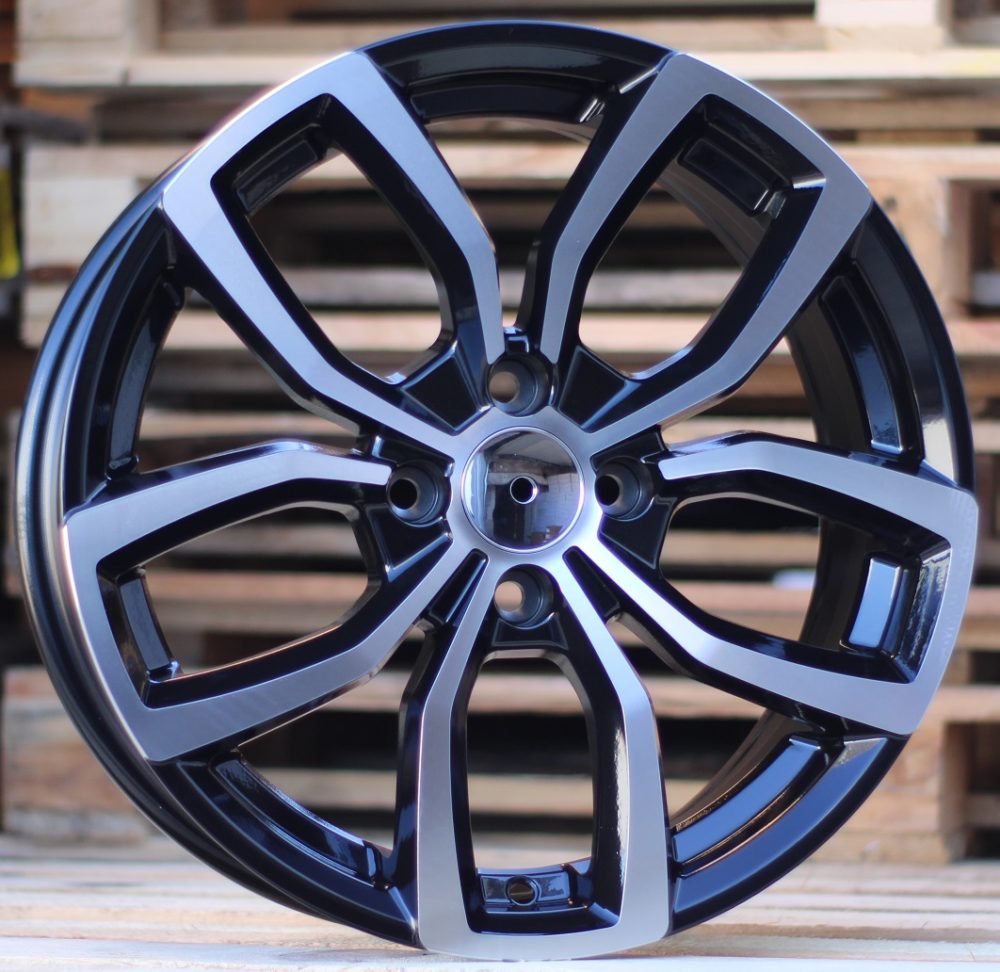 Jante Renault 16x6,5 ET38 4x100 - Black Polished
