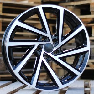 Jante Volkswagen 16x6,5 ET45 5x112 - Black Polished