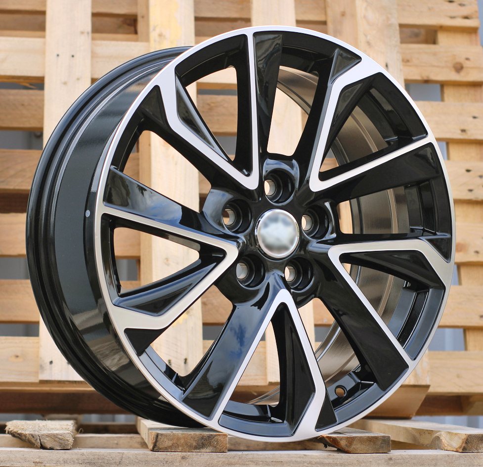 Jante Toyota 17x7,5 ET40 5x100 - Black Polished