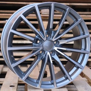 Jante Audi 17x7,5 ET35 5x112 - Grey Polished+Powder Coating