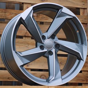 Jante Audi 18x8 ET40 5x112 - Grey Polished