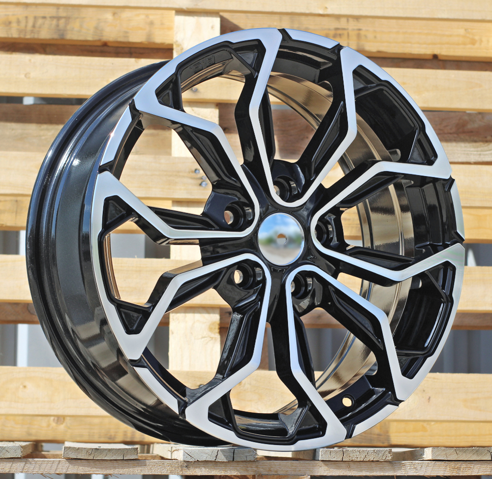 Jante Renault 15x6,5 ET37 4x100 - Black Polished