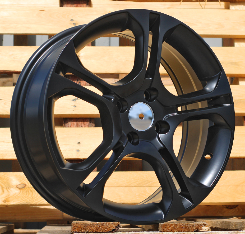 Jante Renault 16x6,5 ET37 4x100 - Black Half Matt