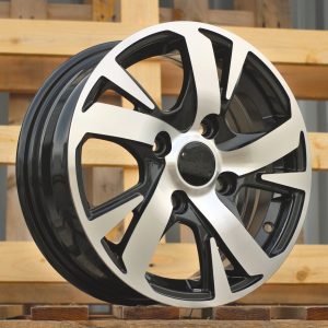 Jante RACIN 14x5,5 ET45 4x114,3 - Black Polished
