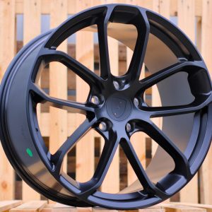 Jante Porsche 21x11 ET58 5x130 - Black Half Matt