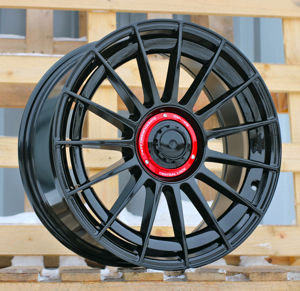 Jante RACIN 17x7,5 ET40 5x108|5x114,3 - Black