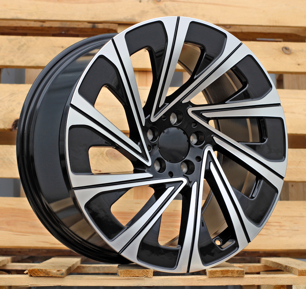 Jante Mercedes 19x9,5 ET51 5x112 - F Black Polished
