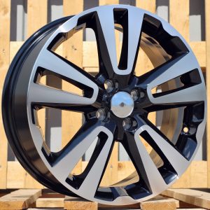 Jante RACIN 17x6,5 ET43 4x100 - Black Polished