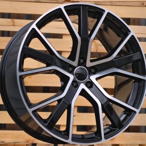 Jante Audi 18x8 ET34 5x112 - Black Polished