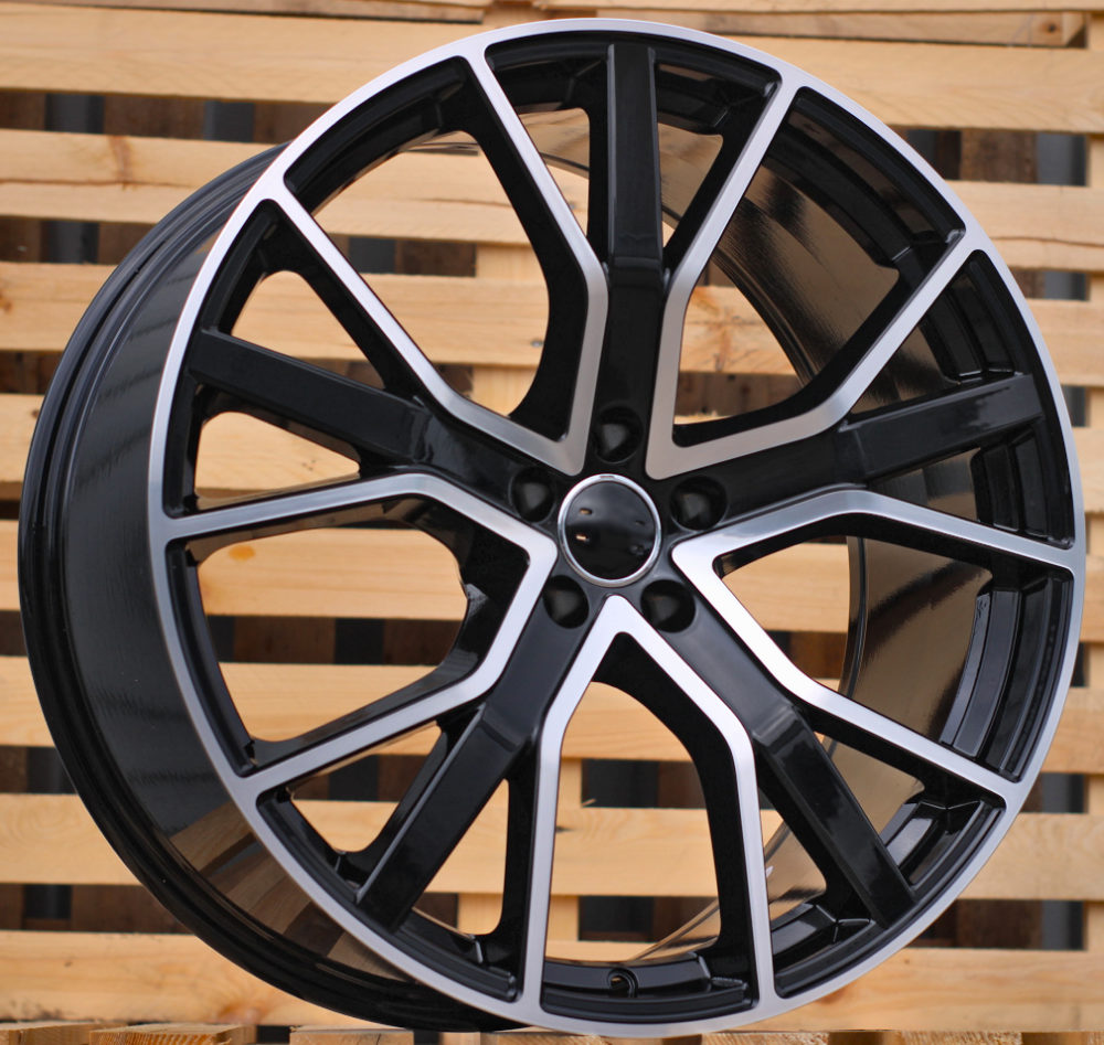 Jante Audi 21x9 ET33 5x112 - Black Polished+Powder Coating