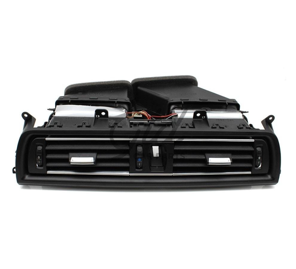 Ventilação Central Preta C/ Cromado BMW Série 5 F10 F11 F18 2010-2017