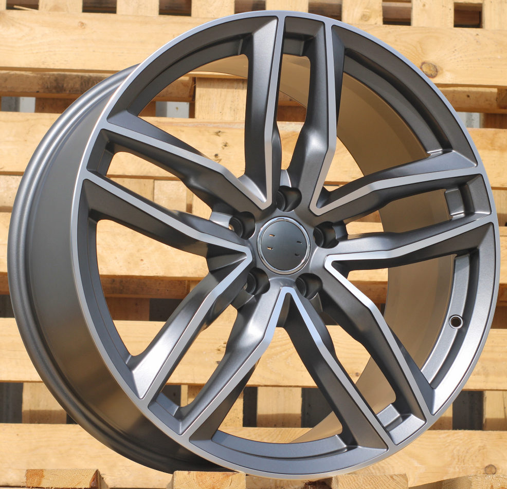Jante Audi 20x9 ET33 5x112 - Grey Polished Half Matt