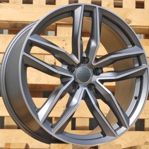 Jante Audi 20x9 ET37 5x112 - Grey Polished Half Matt